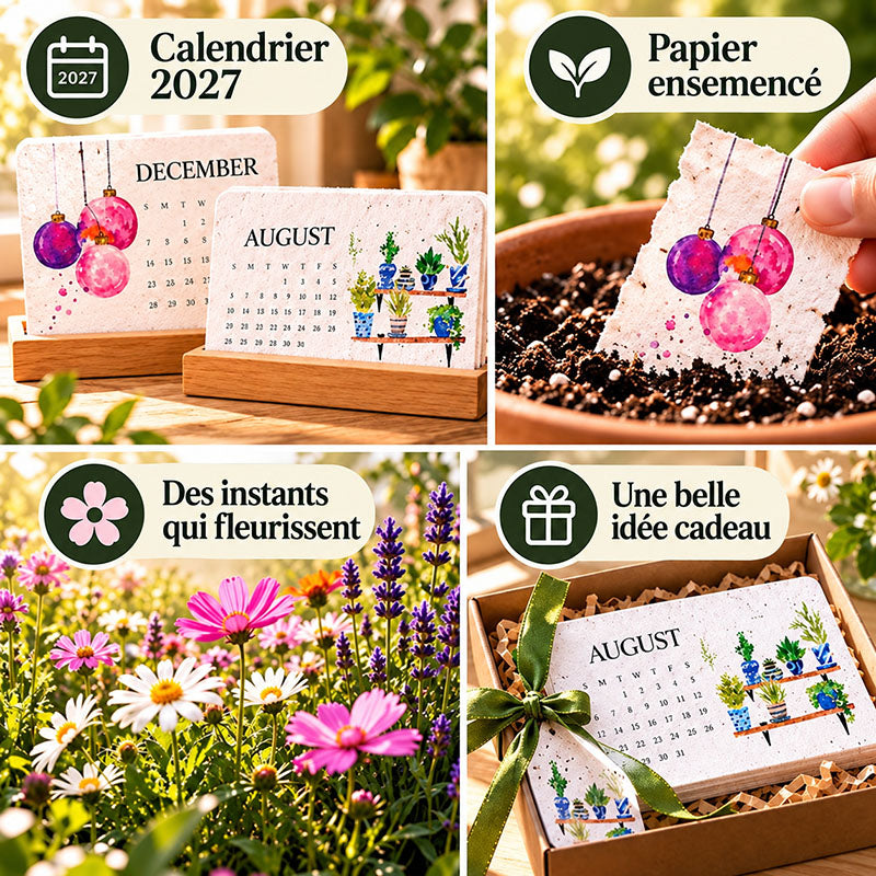 👩👦 Calendrier à planter 2027 – Utilisez-le. Plantez-le. Regardez-le pousser.