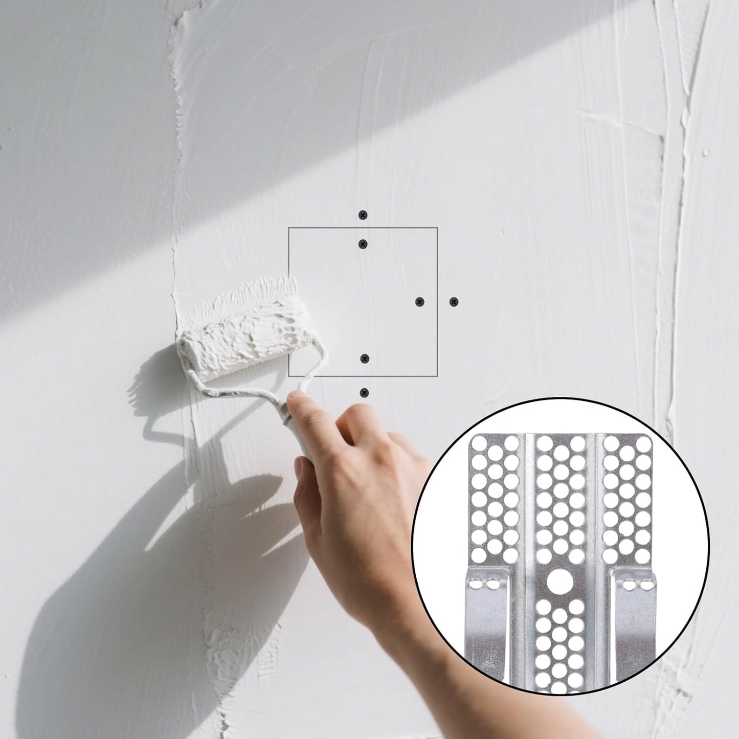 NantSpider™ DIY Drywall Repair Clips Kit - Fix Wall Holes Without Studs