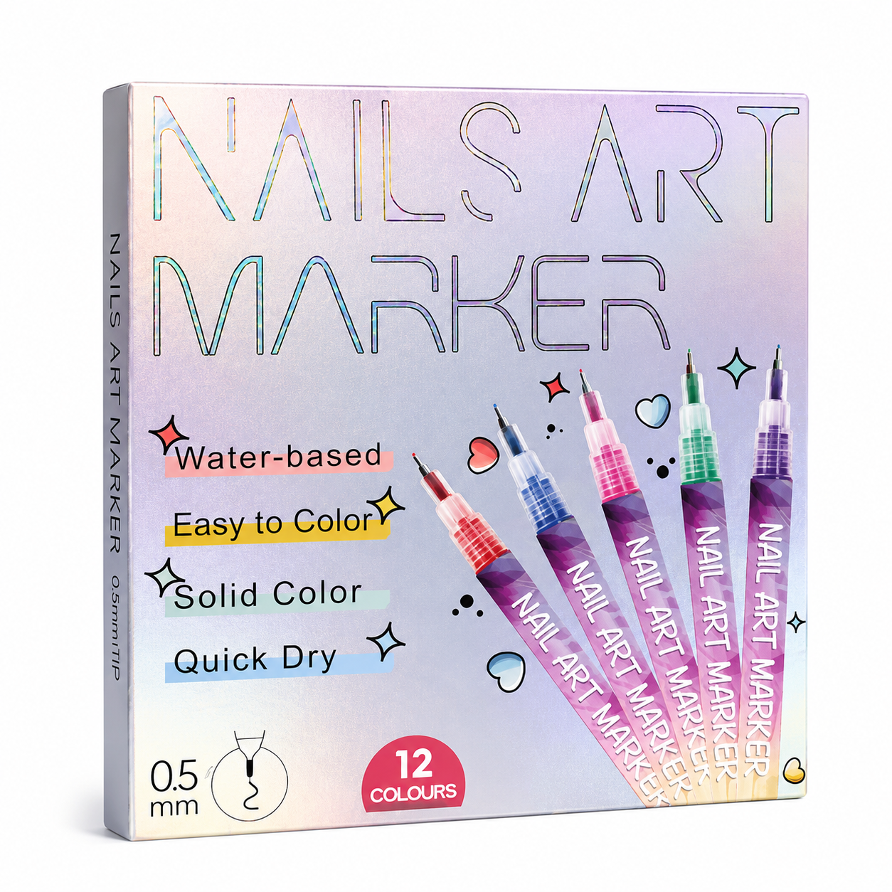 💅 NantSpider™ Salon-Style Nail Art Pen Set (Offer)