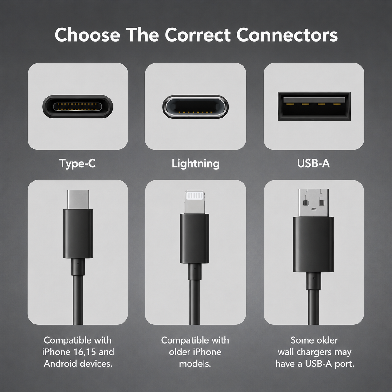 ⚡Magnetic Anti-Tangle Fast Charging Cable (Offer)
