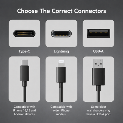 ⚡Magnetic Anti-Tangle Fast Charging Cable (Offer)