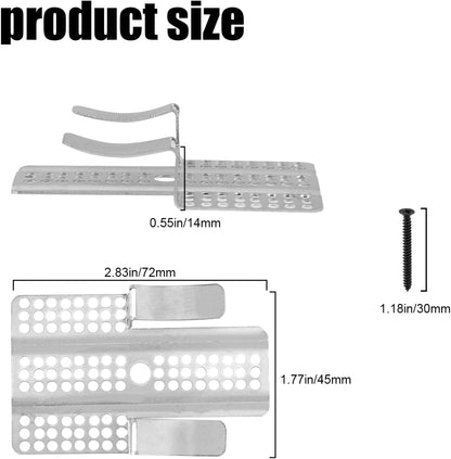 NantSpider™ DIY Drywall Repair Clips Kit - Fix Wall Holes Without Studs
