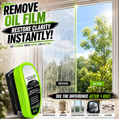NantSpider™ Multi-Surface Glass Cleaner — Remove Oil Film & Restore Clarity Instantly