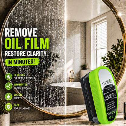 NantSpider™ Multi-Surface Glass Cleaner — Remove Oil Film & Restore Clarity Instantly