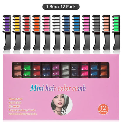 🎁Limited Time Discount🔥NantSpider™ Temporary Hair Dye Chalk Comb