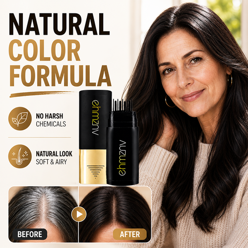 🔥 50% OFF! 🌿✨ NantSpider™ Instant Grey Hair Cover-Up Comb – Quick and natural touch-ups 💁‍♀️💫