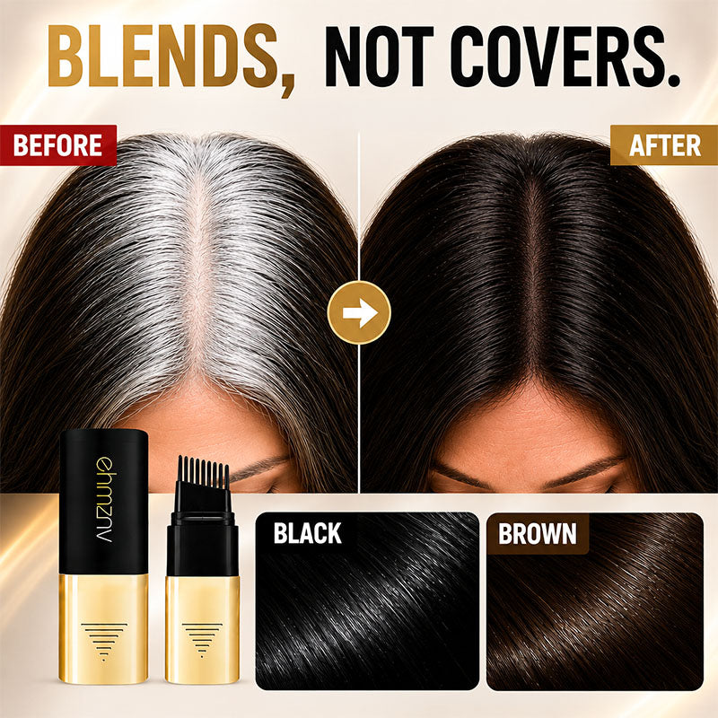 🔥 50% OFF! 🌿✨ NantSpider™ Instant Grey Hair Cover-Up Comb – Quick and natural touch-ups 💁‍♀️