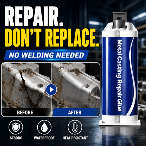 NantSpider™ Metal Casting Repair Glue 🛠️ Waterproof • Heat Resistant • Heavy-Duty Bond
