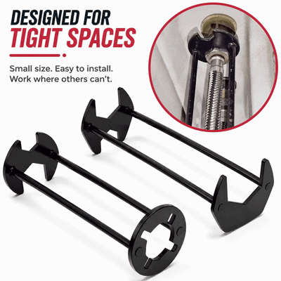 NantSpider™ Multifunctional Basin Wrench for Tight Spaces