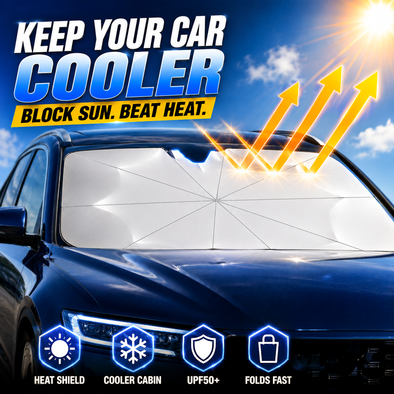 NantSpider™ Foldable Car Sun Shade For The Windshield
