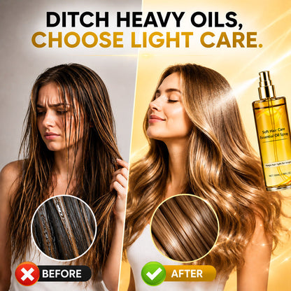 💞NantSpider™ Lightweight Hair Oil Spray – Smooth, Shiny Hair Without Greasy Buildup