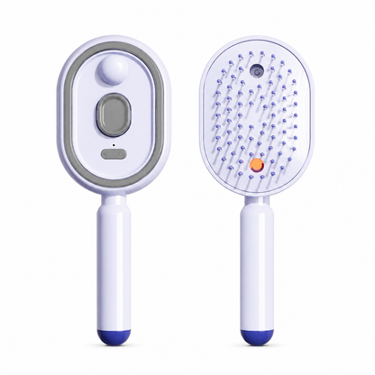 ✨ 50% OFF! NantSpider™ Mist Hair Smoothing Brush With Red Light Care
