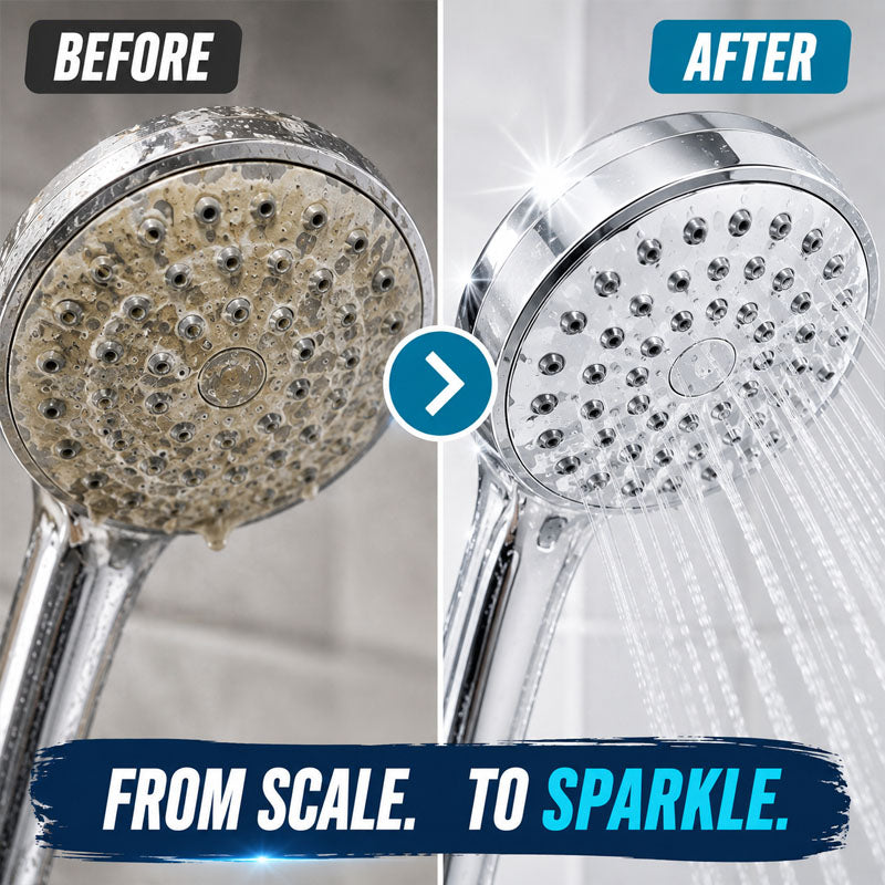 🚿✨Fast-Acting Shower Limescale Remover Spray – Dissolves stubborn mineral deposits & hard water stains. Restores water flow & shine – just spray & wipe! 🧼💪 (Offer)