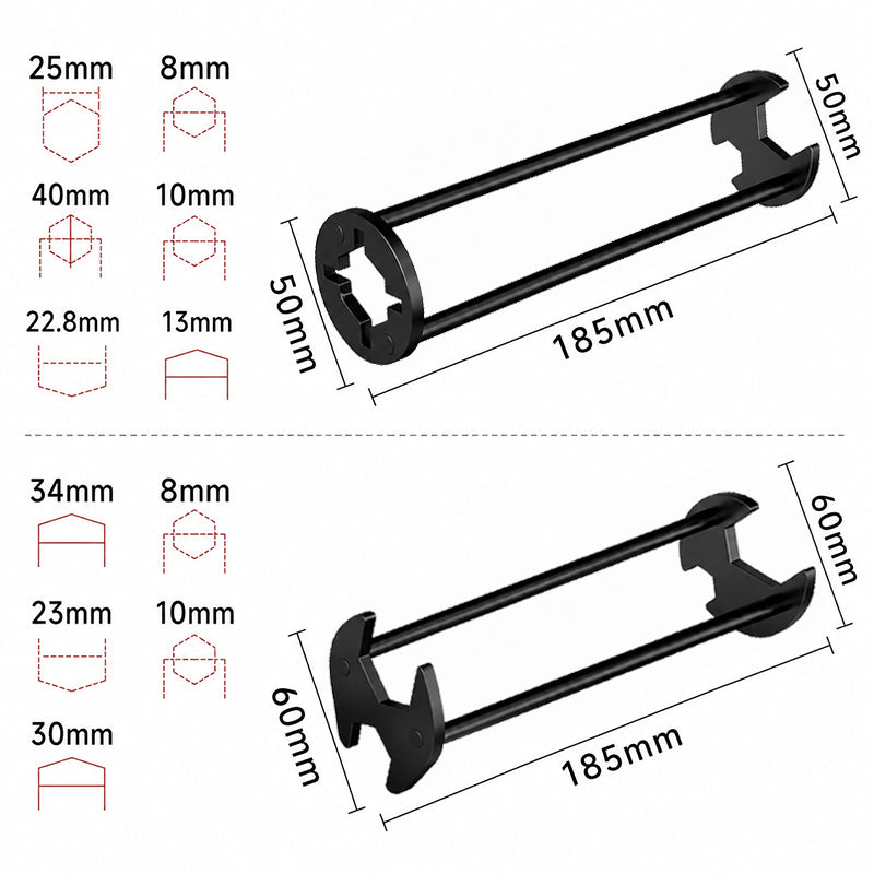 NantSpider™ Multifunctional Basin Wrench for Tight Spaces