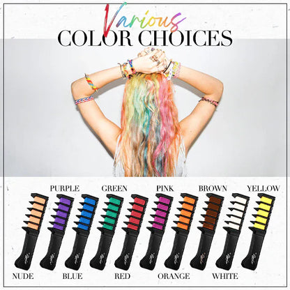 🎁Limited Time Discount🔥NantSpider™ Temporary Hair Dye Chalk Comb