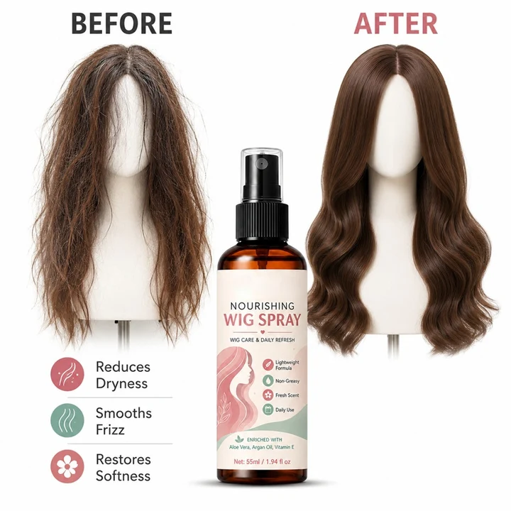 Wig Detangling & Shine Spray