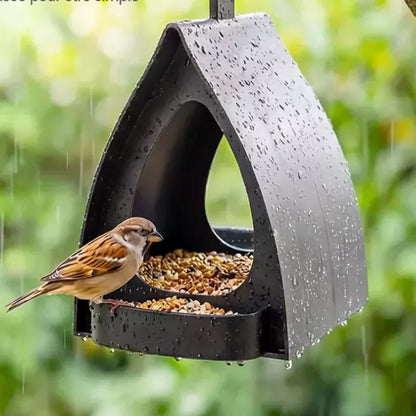 🪵NantSpider™ Hanging Bird Feeder for Garden with Roof🐦