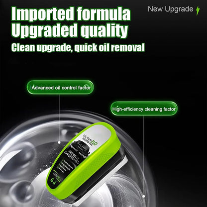 NantSpider™ Multi-Surface Glass Cleaner — Remove Oil Film & Restore Clarity Instantly