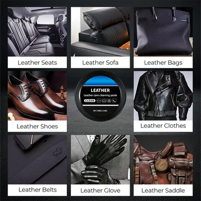 NantSpider™ Leather Care Cleaning Cream - Deep Nourishing & UV Protection for Prolonged Leather Life
