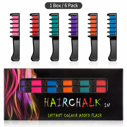 🎁Limited Time Discount🔥NantSpider™ Temporary Hair Dye Chalk Comb