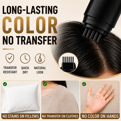 🔥 50% OFF! 🌿✨ NantSpider™ Instant Grey Hair Cover-Up Comb – Quick and natural touch-ups 💁‍♀️💫