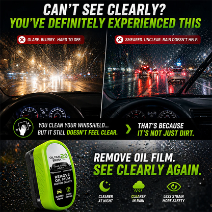 NantSpider™ Multi-Surface Glass Cleaner — Remove Oil Film & Restore Clarity Instantly