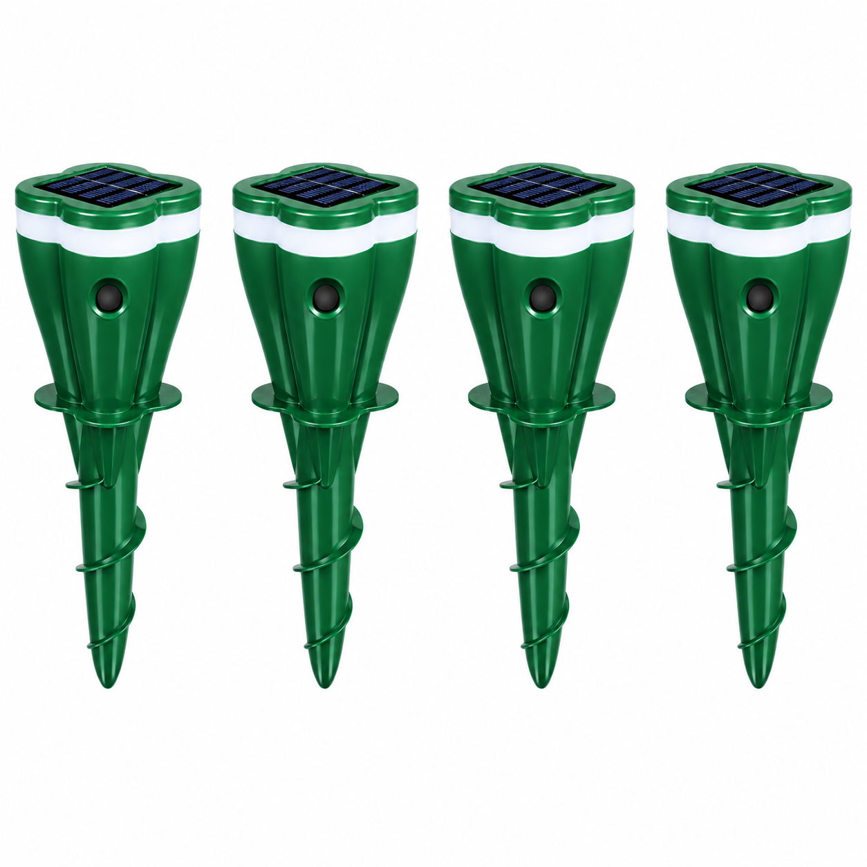 ☘️Solar Sonic Mole Repellent Stakes – Waterproof Ultrasonic Yard Pest Repeller (Offer)