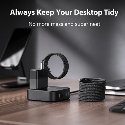 ⚡Magnetic Anti-Tangle Fast Charging Cable (Offer)