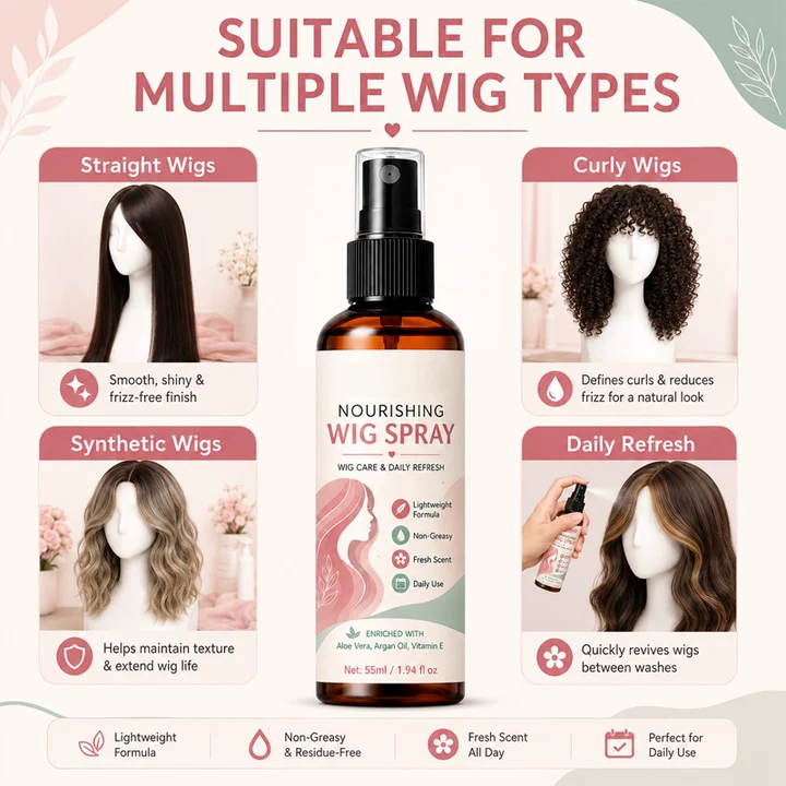 Wig Detangling & Shine Spray