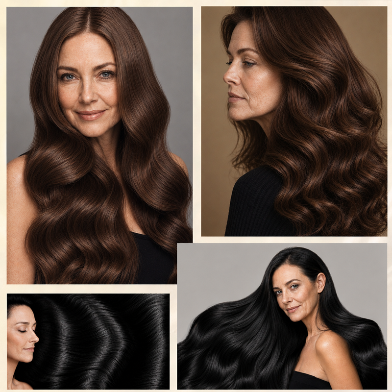 🔥 50% OFF! 🌿✨ NantSpider™ Instant Grey Hair Cover-Up Comb – Quick and natural touch-ups 💁‍♀️💫