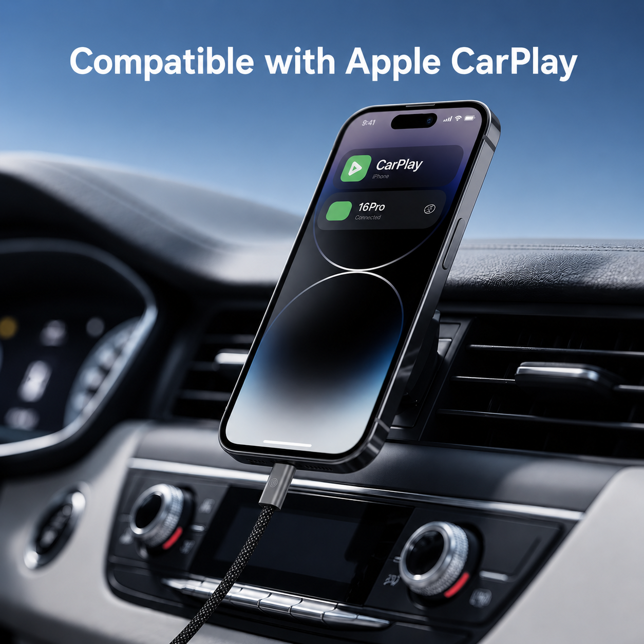 ⚡Magnetic Anti-Tangle Fast Charging Cable (Offer)