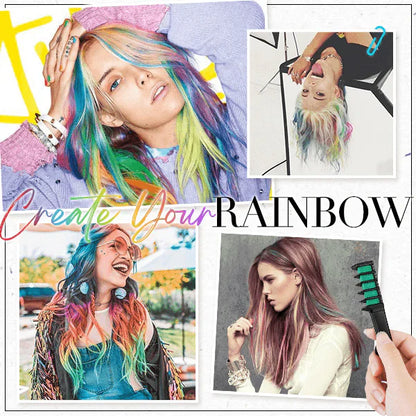 🎁Limited Time Discount🔥NantSpider™ Temporary Hair Dye Chalk Comb