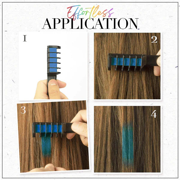 🎁Limited Time Discount🔥NantSpider™ Temporary Hair Dye Chalk Comb