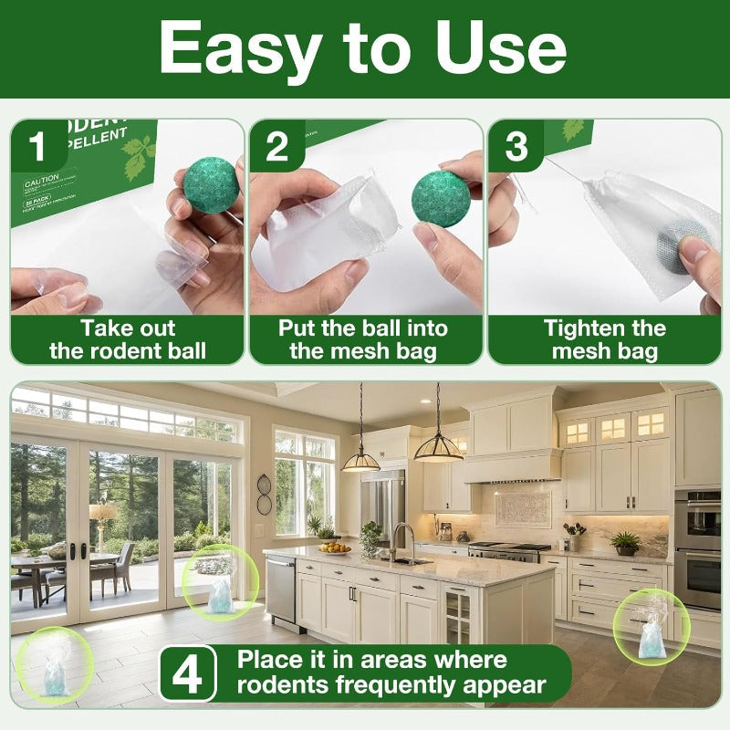 🥳2026 HOT SALE🥳  💞50% OFF!  🚫 Stop Mice Before They Move In  🌿Natural Peppermint Mouse Repellent