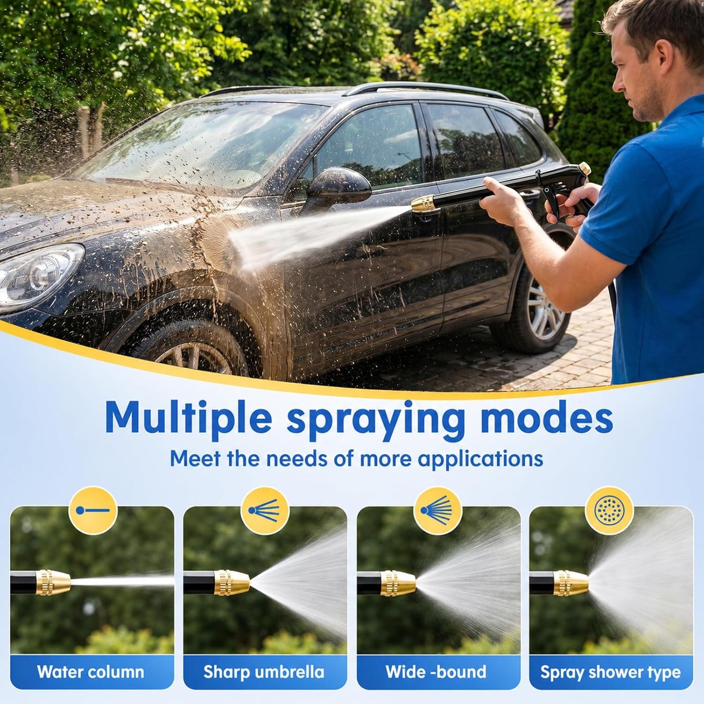 💦 NantSpider™ High-Pressure Water Jet Gun | Powerful Cleaning Without a Pressure Washer