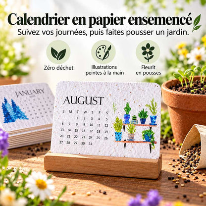 🌱 🇫🇷 Calendrier à planter 2027 – Utilisez-le. Plantez-le. Regardez-le pousser.🅱️