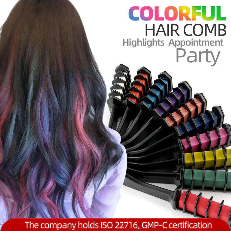 🎁Limited Time Discount🔥NantSpider™ Temporary Hair Dye Chalk Comb