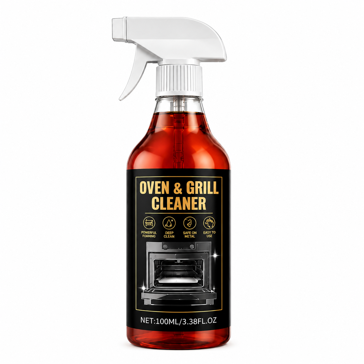 No-Scrub Oven & Grill Cleaner for Stubborn Grease & Burnt Residue (Offer)