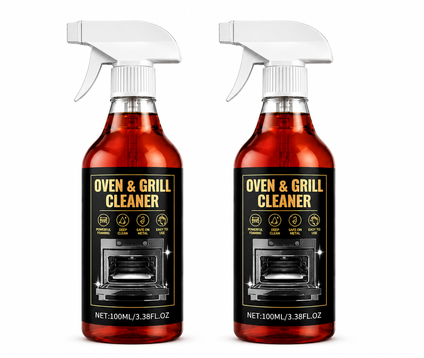 No-Scrub Oven & Grill Cleaner for Stubborn Grease & Burnt Residue (Offer)
