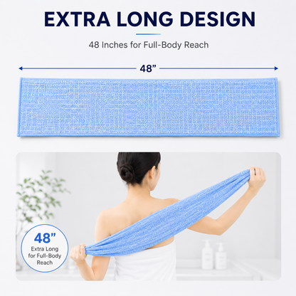 Exfoliating Shower Towel For Smoother Skin