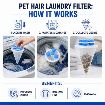 NantSpider™ Laundry Hair Catcher