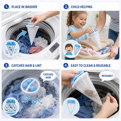 NantSpider™ Laundry Hair Catcher