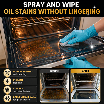 No-Scrub Oven & Grill Cleaner for Stubborn Grease & Burnt Residue (Offer)