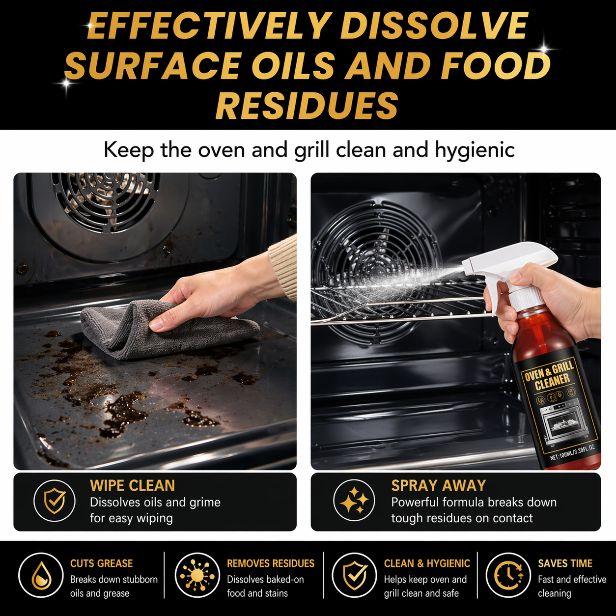 🔥 Nantucketspiders™ Oven & Grill Cleaner Spray