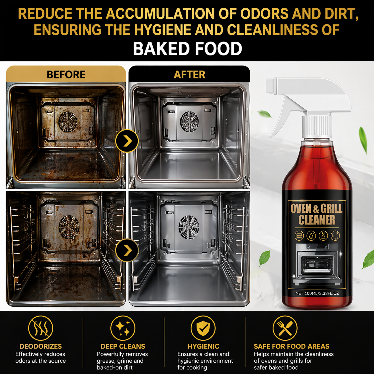 🔥 Nantucketspiders™ Oven & Grill Cleaner Spray
