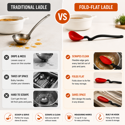 5-In-1 Fold-Flat Smart Ladle (Offer)