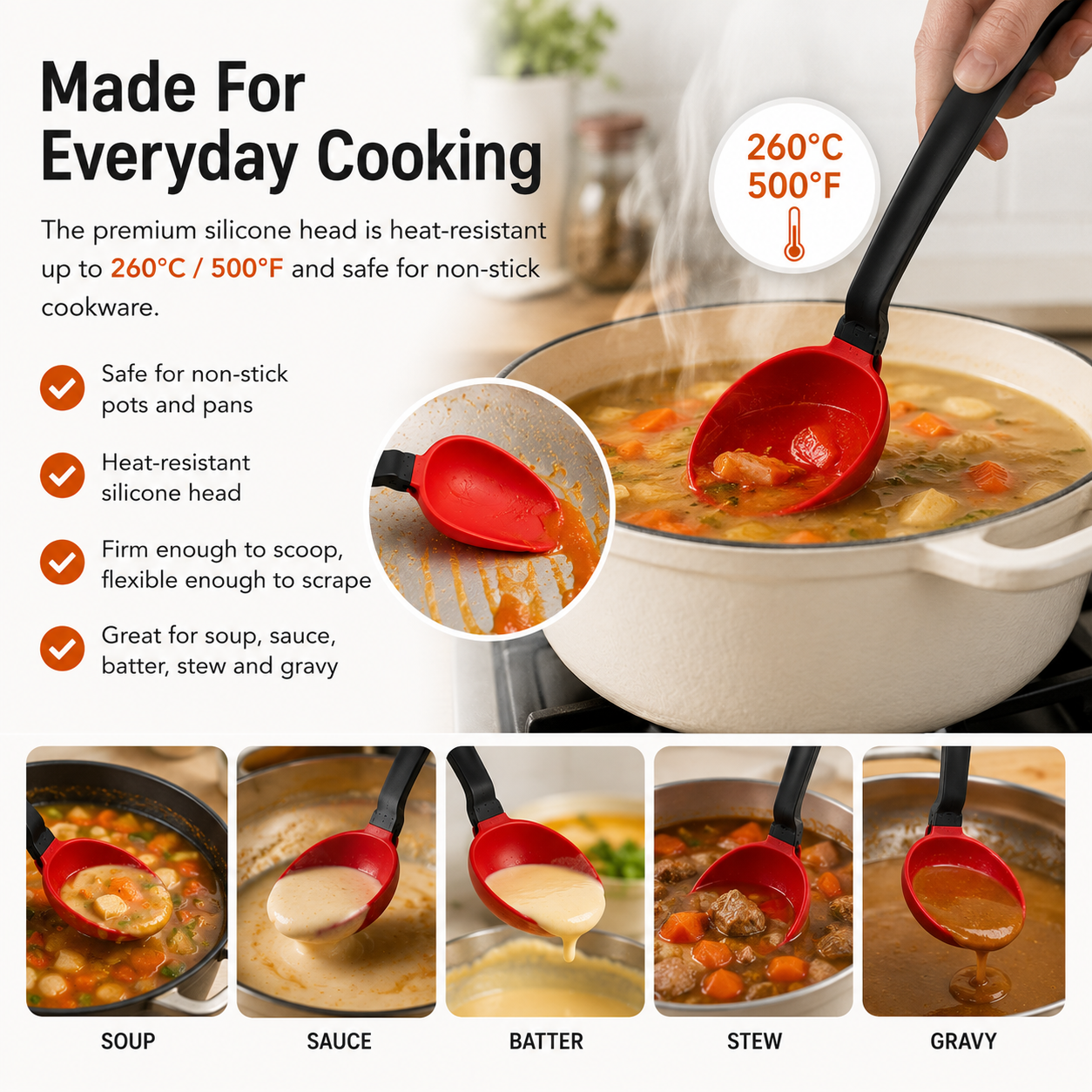 5-In-1 Fold-Flat Smart Ladle (Offer)
