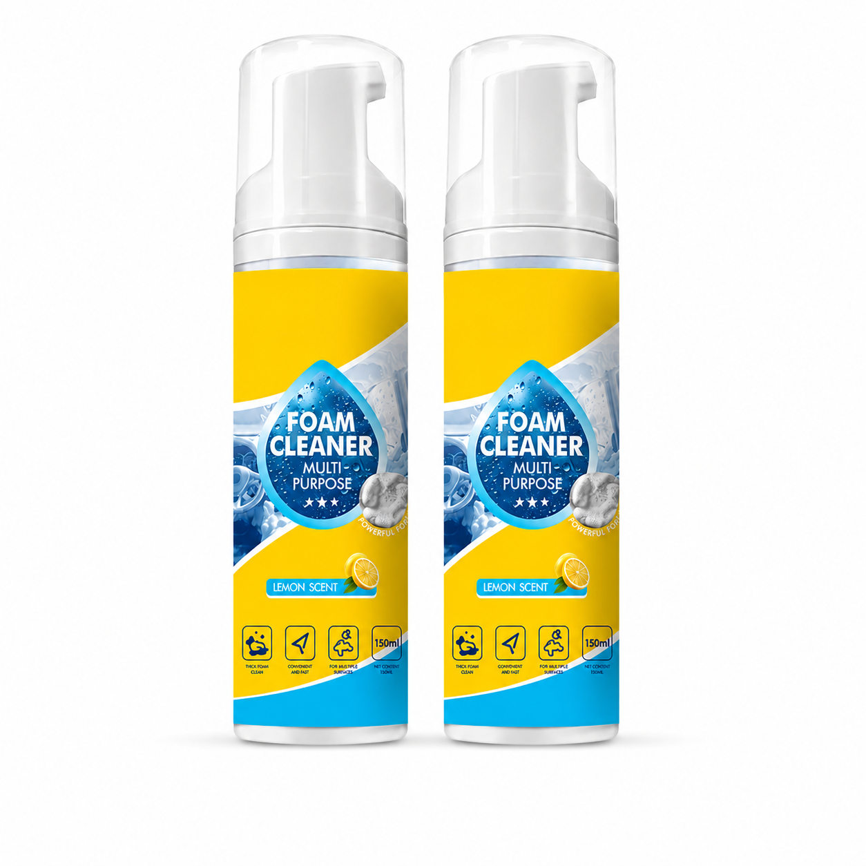 🧴4-In-1 Multi-Purpose Foam Cleaner Spray (Offer)