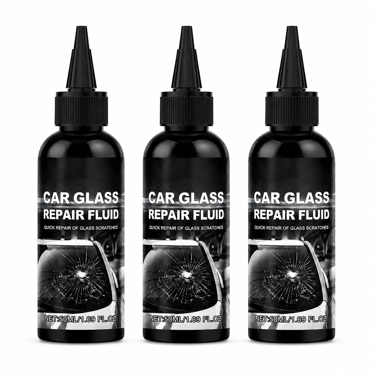 Quick Windshield Crack Repair Kit – Fix Chips & Stop Cracks Spreading (Offer)