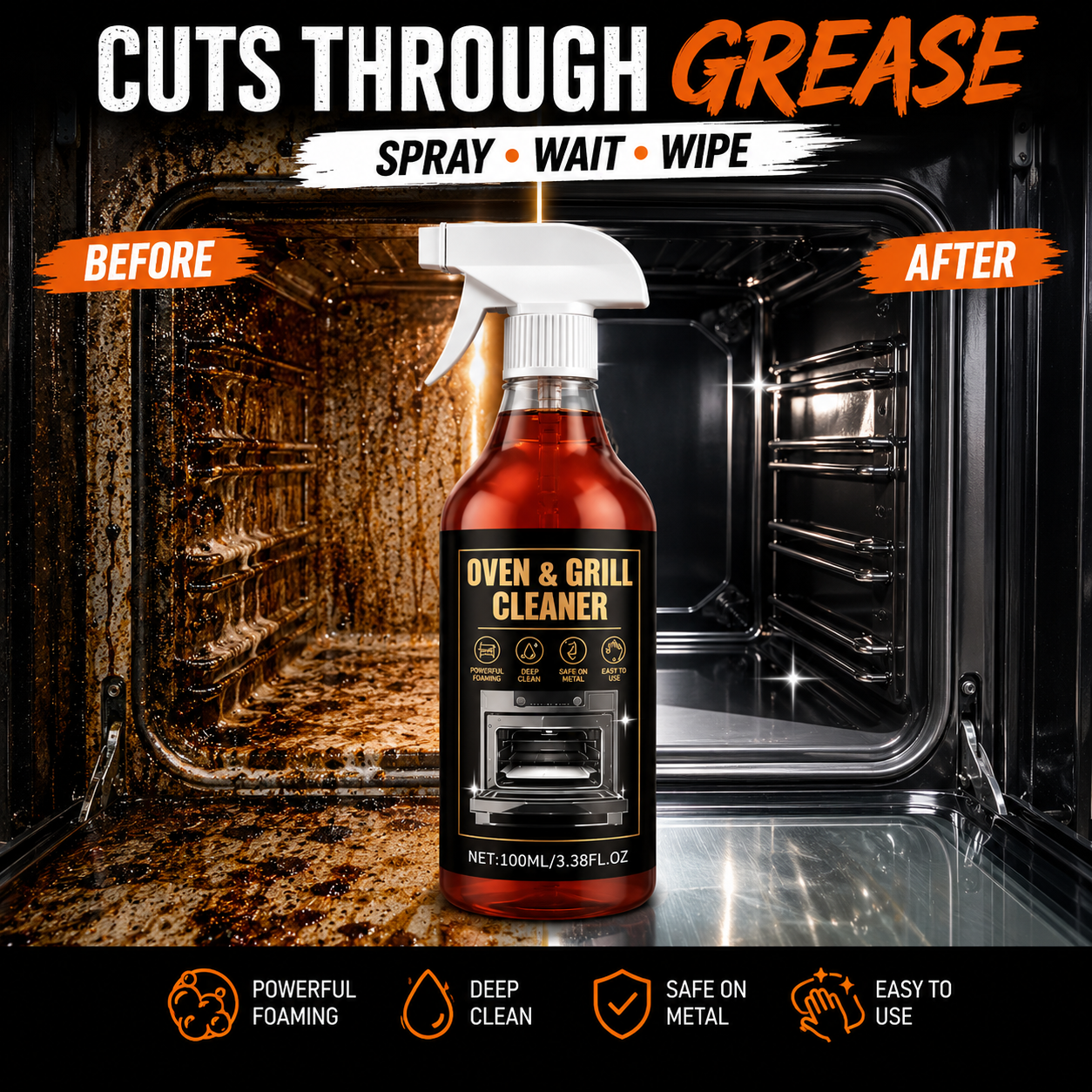 🔥 Nantucketspiders™ Oven & Grill Cleaner Spray